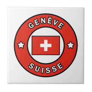 Genève Suisse Tegeltje