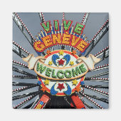 genève vive magneet (Voorkant)