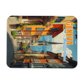 Genève Zwitserland Alpen Magneet (Horizontaal)