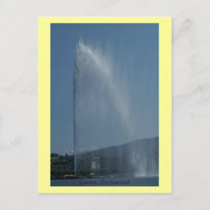 Genève, Zwitserland Briefkaart