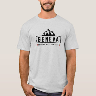 Genève Zwitserland Buiten T-shirt