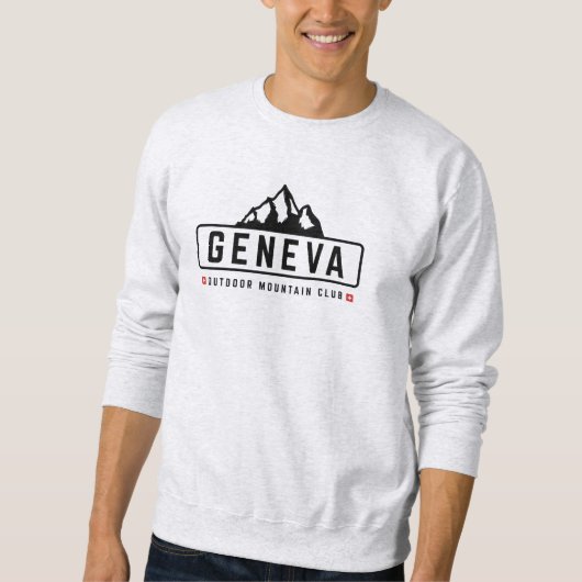 Genève Zwitserland Buiten Trui (Voorkant)