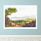 Genève, Zwitserland Canvas Afdruk (Insitu (Houten vloer))