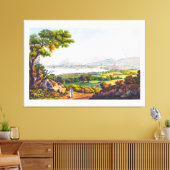 Genève, Zwitserland Canvas Afdruk (Insitu (Woonkamer))