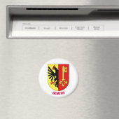 Genève Zwitserland Crest Magnet (Insitu (Vaatwasser))