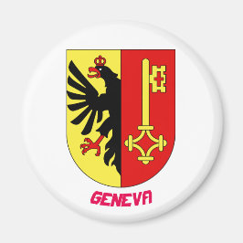 Genève Zwitserland Crest Magnet