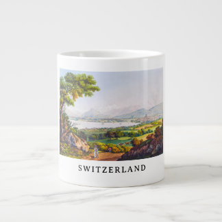 Genève, Zwitserland Grote Koffiekop