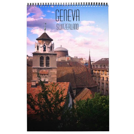 Geneve Zwitserland Kalender (Hoes)