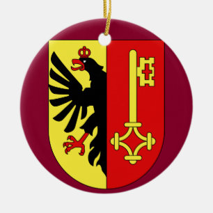 Genève, Zwitserland kerstversiering Keramisch Ornament