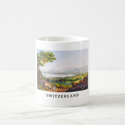 Genève, Zwitserland Koffiemok (Center)