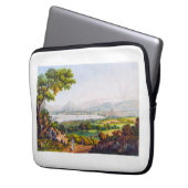 Genève, Zwitserland Laptop Sleeve (Voorkant Links)