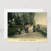 Genève Zwitserland Parc Mon Repos jaren 1910 Briefkaart (Voorkant / Achterkant)