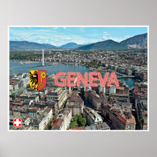 Genève - Zwitserland Poster