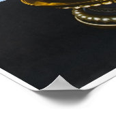 Geneve, Zwitserland, reisposter Poster (Hoek)