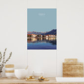 Genève, Zwitserland Reiswerk Poster (Keuken)