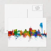 Genève Zwitserland Skyline Briefkaart (Voorkant / Achterkant)