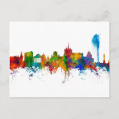 Genève Zwitserland Skyline Briefkaart (Voorkant)