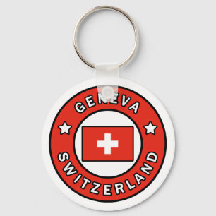 Genève Zwitserland Sleutelhanger