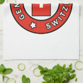 Genève Zwitserland Theedoek (Gevouwen)