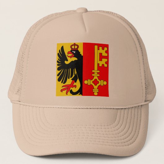Genève, Zwitserland Trucker Pet (Voorkant)