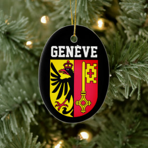 Genève, Zwitserland - wapen Keramisch Ornament
