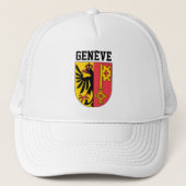 Genève, Zwitserland - wapen Trucker Pet (Voorkant)