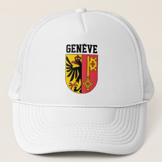 Genève, Zwitserland - wapen Trucker Pet (Voorkant)