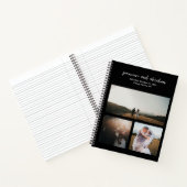 Genevieve Zwart Foto Moderne bruiloft Notitieboek (Binnen)