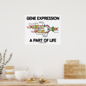 Genexpressie als onderdeel van het leven (DNA-repl Poster (Keuken)