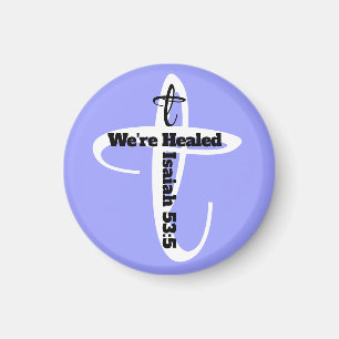 Genezen door Jezus Bijbelvers Christelijk Geloof B Magneet