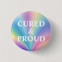 Genezen en trotse Button - Survivor Recovery Badge