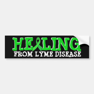 Genezen van de ziekte van Lyme bumpersticker