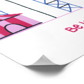 'Genezend is niet lineair' Gezondheidsbewustzijn P Poster (Hoek)