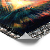 Genezend Licht Poster (Hoek)