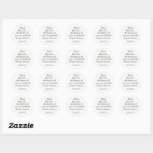 Genezende Bijbeltekst, Beterschap, Psalm 103:2-3, Ronde Sticker (Vel)