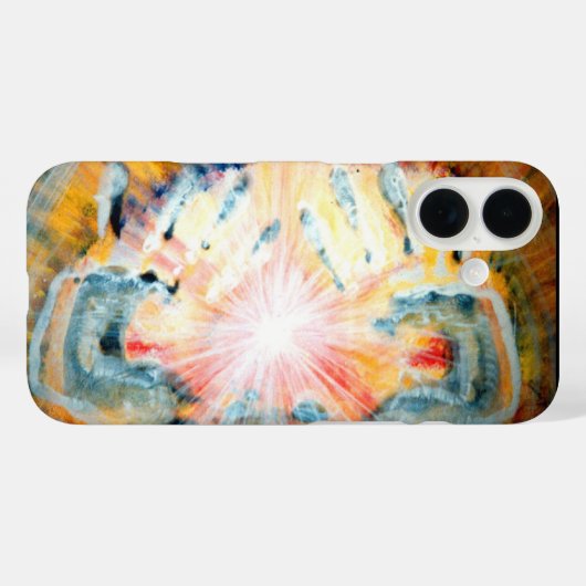 Genezende handen Case-Mate iPhone case (Achterkant (horizontaal))