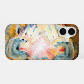 Genezende handen iPhone 16 hoesje (Achterkant horizontaal)