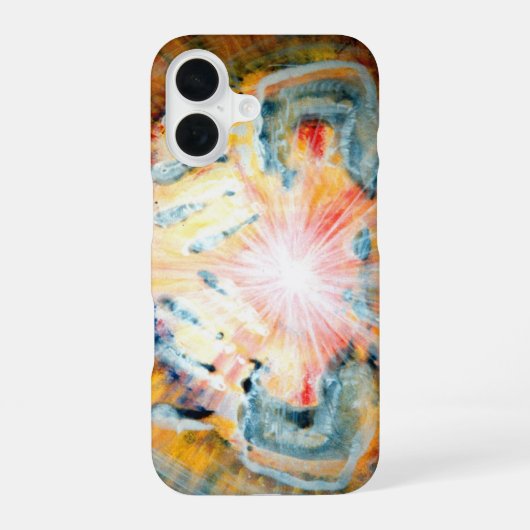 Genezende handen iPhone 16 hoesje (Achterkant)
