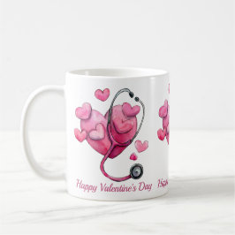 Genezende Hartjes Valentijnsontwerp Koffiemok