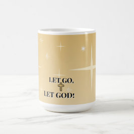 Genezende Licht Laat Los Laat God Kruis Koffiemok