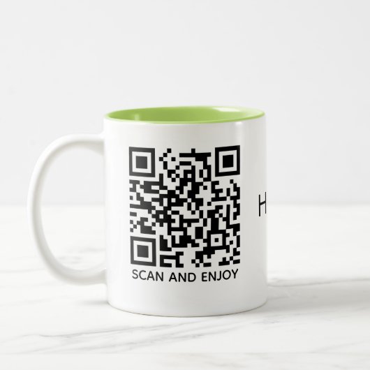 Genezende muziek QR-code mok – Ala Classic mok, 33 (Links)
