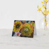 Genezende Pickleball Vriend! Kaart (Gele Bloem)