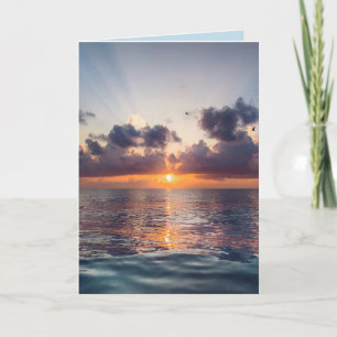 GENEZENDE VIBES oceaan strand herstel wenskaart Kaart