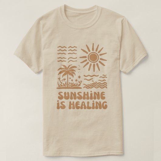 Genezende Zonneschijn T-shirt (Design voorkant)