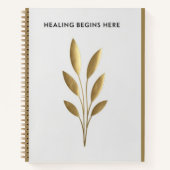 Genezing begint hier notitieboek (Voorkant)