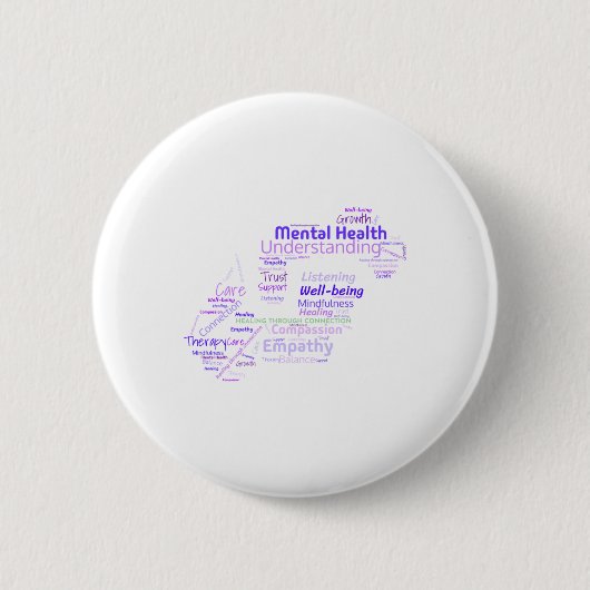 Genezing door verbinding ronde button 5,7 cm (Voorkant)