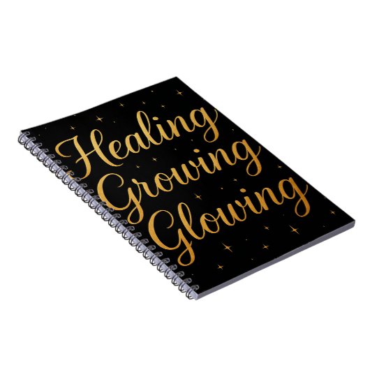 Genezing, groei en gloeiend Notitieboek (Rechterzijde)