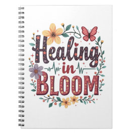 Genezing in Bloom Doctor Floral Spring Medical Notitieboek