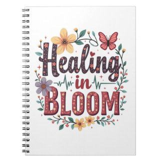 Genezing in Bloom Doctor Floral Spring Medical Notitieboek