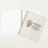 Genezing is mijn doel Verpleegster Citaat Planner (Display)